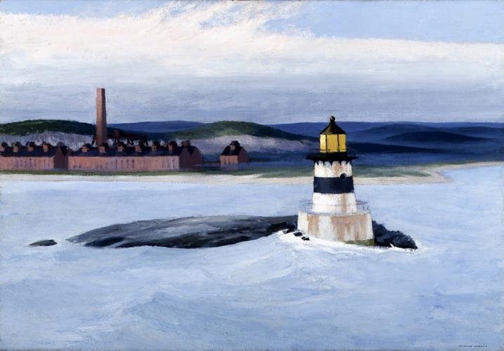Edward Hopper, "Five A.M." år 1937. Foto via Wikiart.