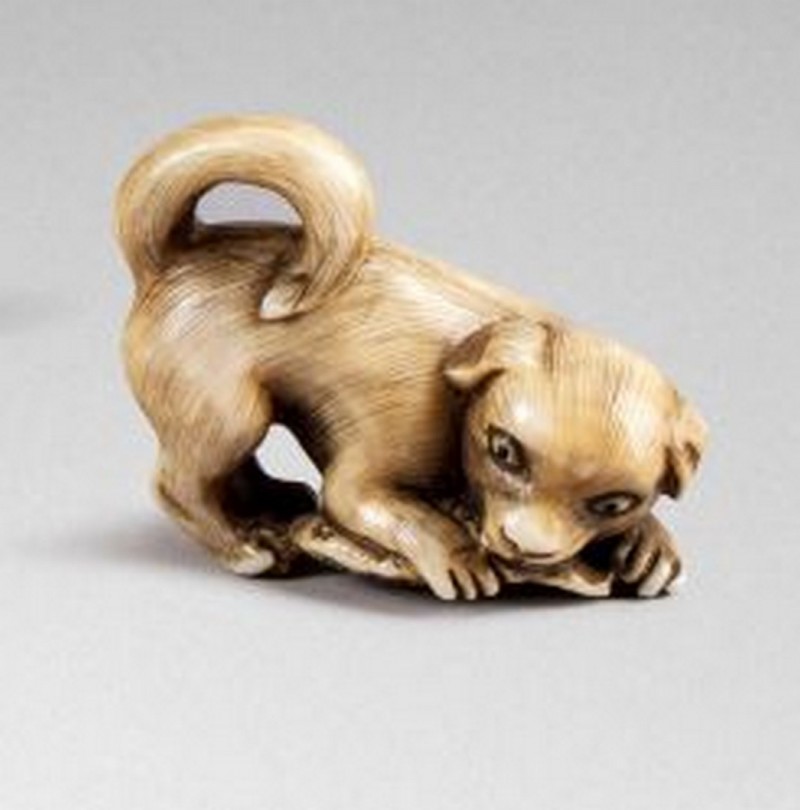 Lot #266. Netsuke, Japan, end of 19th century. Courtesy Rossini.