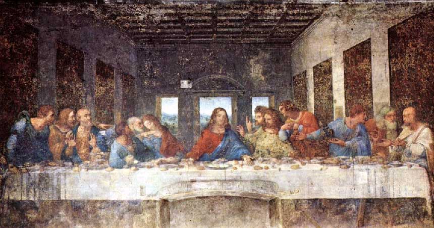 The Last Supper. Bild: artandthebible.com