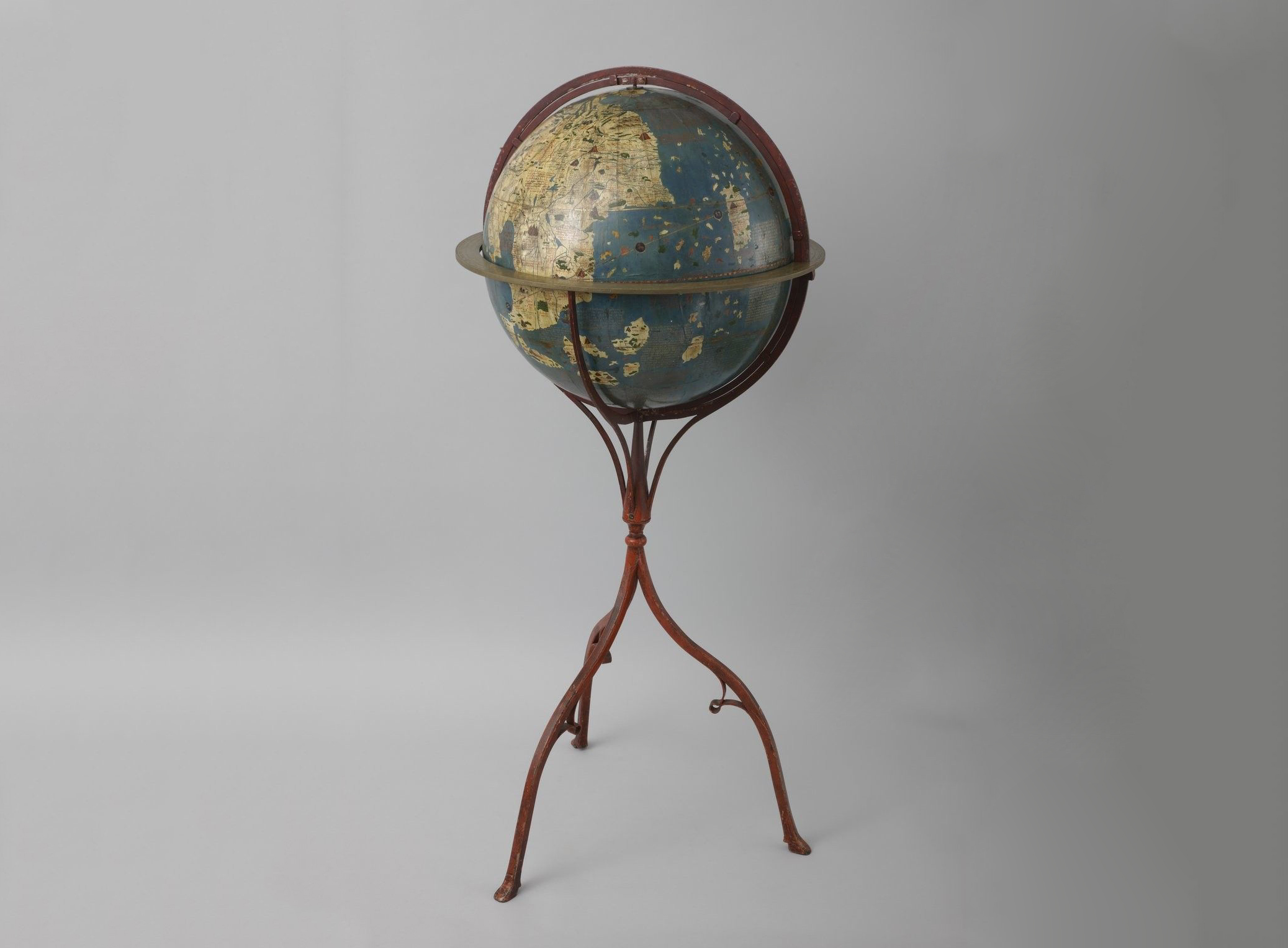 Martin Beheim, Erdapfel, 1492, image via Germanisches Nationalmuseum