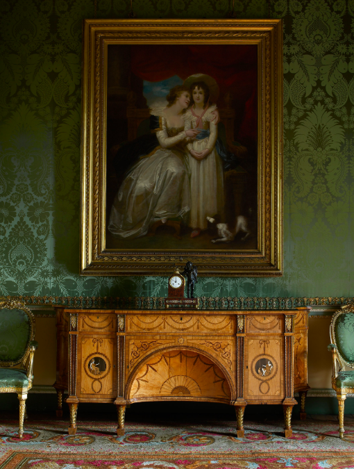 Thomas Chippendale’s ‘The Diana and Minerva Commode’, 1773, for the State Bedroom at Harewood House in Yorkshire. The house was Thomas Chippendale’s largest and most extensive commission, and the commode is regarded as one of his greatest works. Photo: Paul Barker via Harewood House Trust