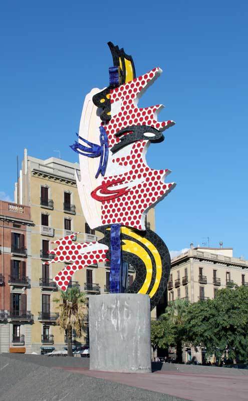 Roy Lichtenstein, ‘Barcelona Head’, 1992.