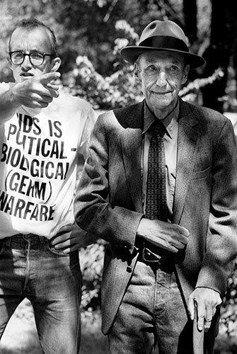 Keith Haring chez William S. Burroughs Kate Simon