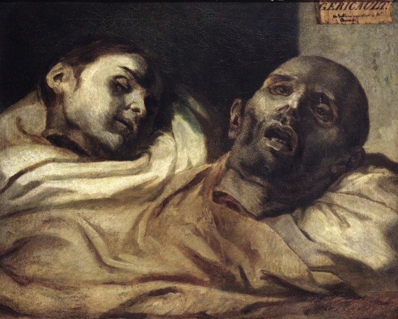 Théodore Géricault, Abgetrennte Köpfe, 1819 | Abb. via wanderwonder.com