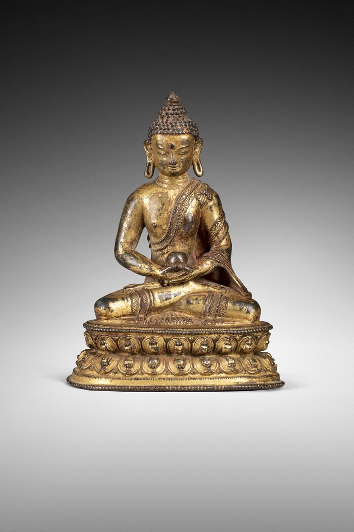 Lot #72. Amitabha, Tibet, 16th-17th century. Courtesy Rossini.