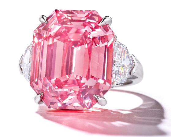 The Pink Legacy. Bild Christie's.