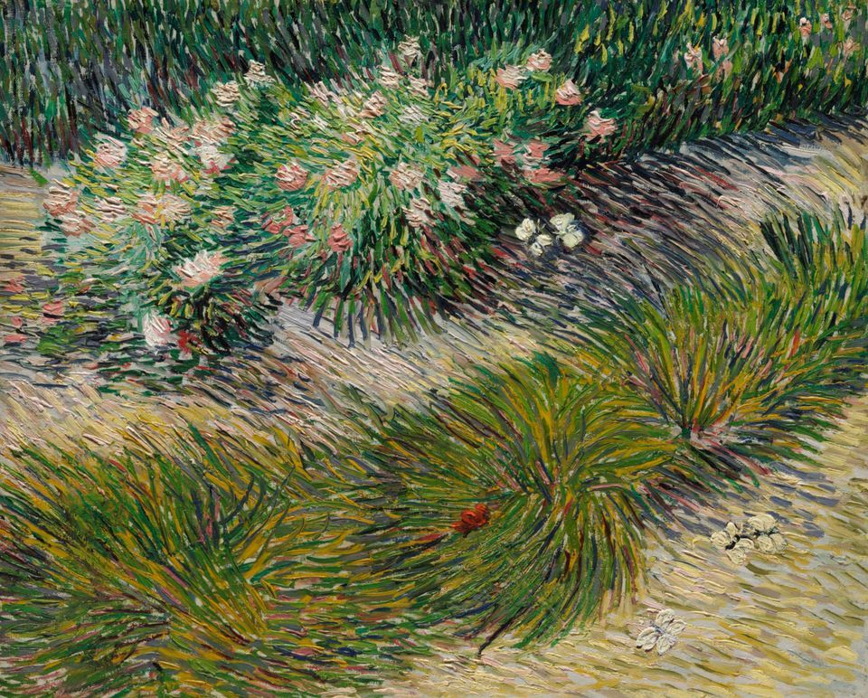Vincent Van Gogh, « Coin de jardin avec papillons », image ©Christie's