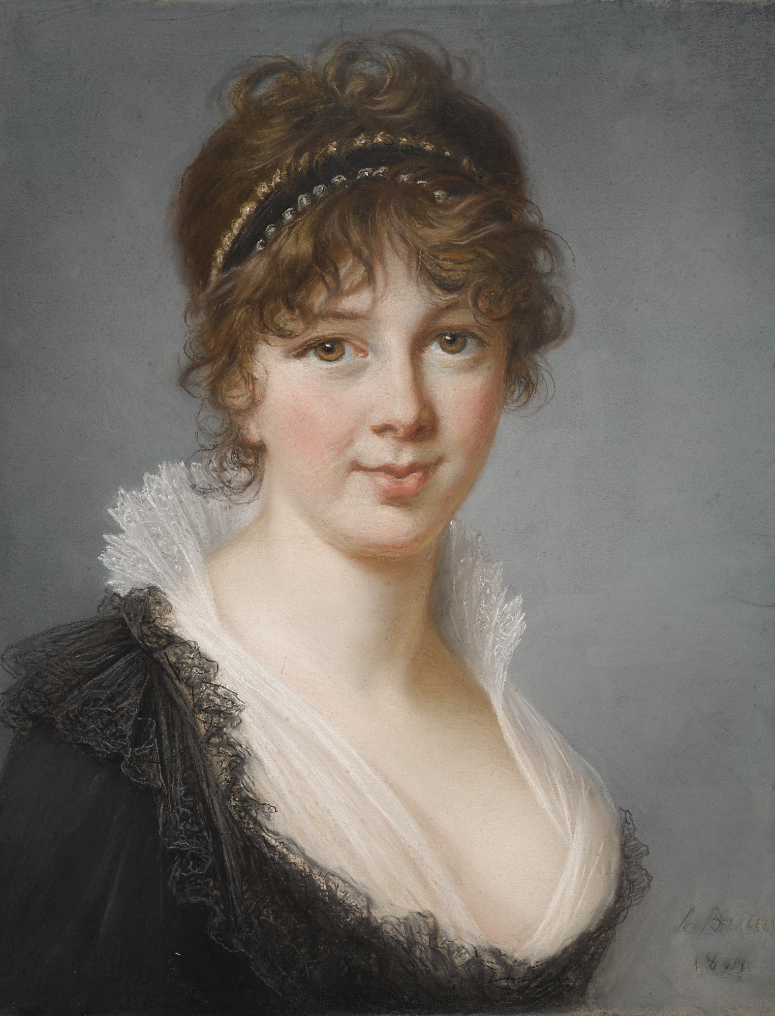 Neben dem Bildnis des Mohammed Dervish Khan versteigert Sotheby's am 30. Januar dieses Portrait von Mrs. Spencer Perceval, das Vigée-Lebrun 1804 malte | Abb.: Sotheby's