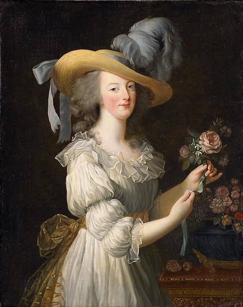 Portrait de Marie-Antoinette en chemise, par Élisabeth Vigée Lebrun, image ©The Metropolitan Museum of Art