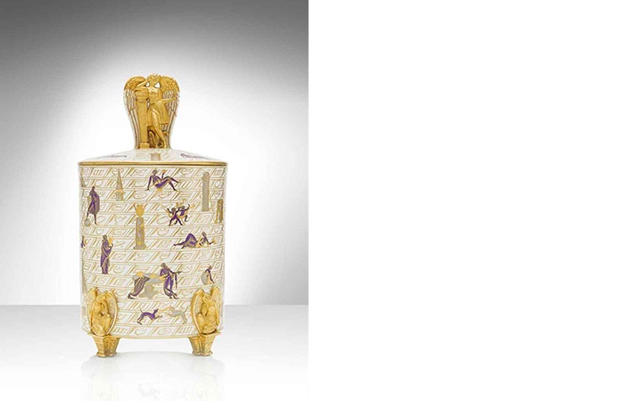 Gio Ponti, Deckelvase "La conversazione classica", 1929 | Foto: Christie's