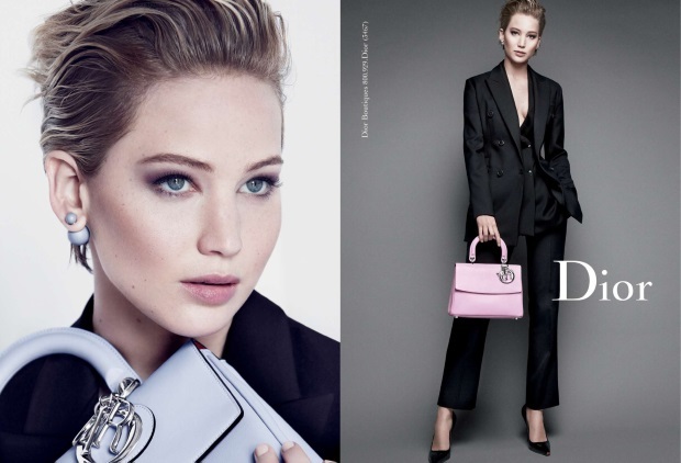 Jennifer Lawrence for Christian Dior, photographed by Patrick Demarchelier in 2014