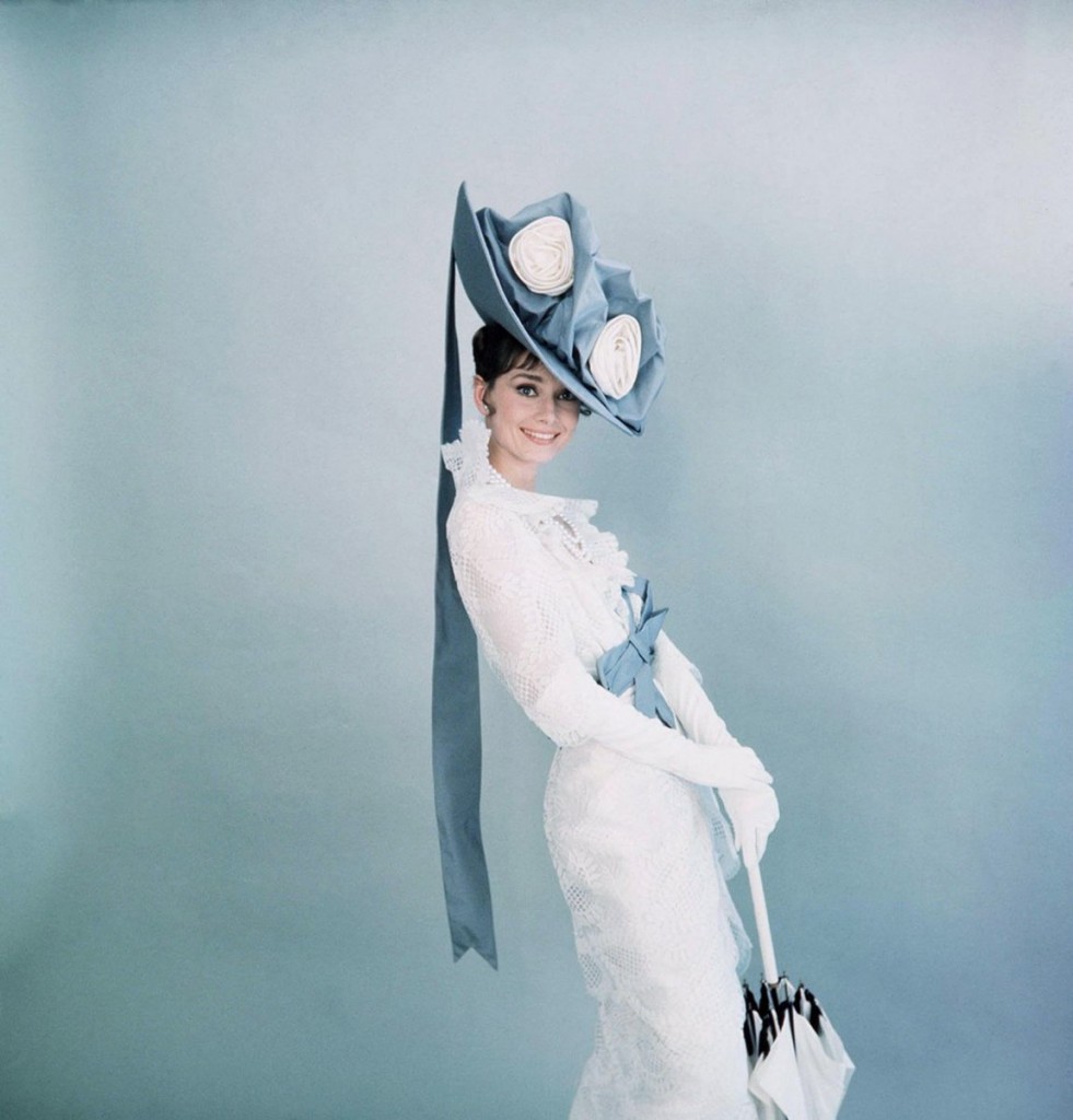 Eliza Doolittles Kostüm in My Fair Lady, 1964, entworfen von Cecil Beaton