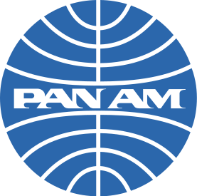 Steckt tatsächlich dahinter: Pan American Airlines (allerdings nicht das Logo)