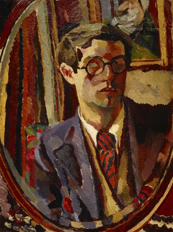Duncan Grant, självporträtt. Bild: nationalgalleries.org