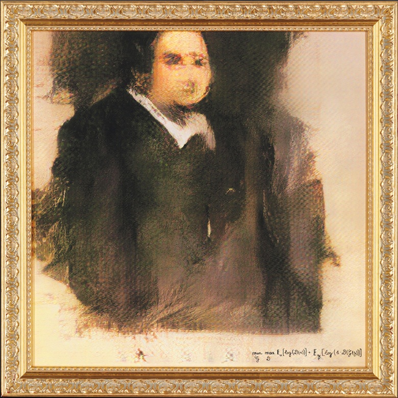 Obvious, Portrait of Edmond de Bellamy | Abb.: Christie's
