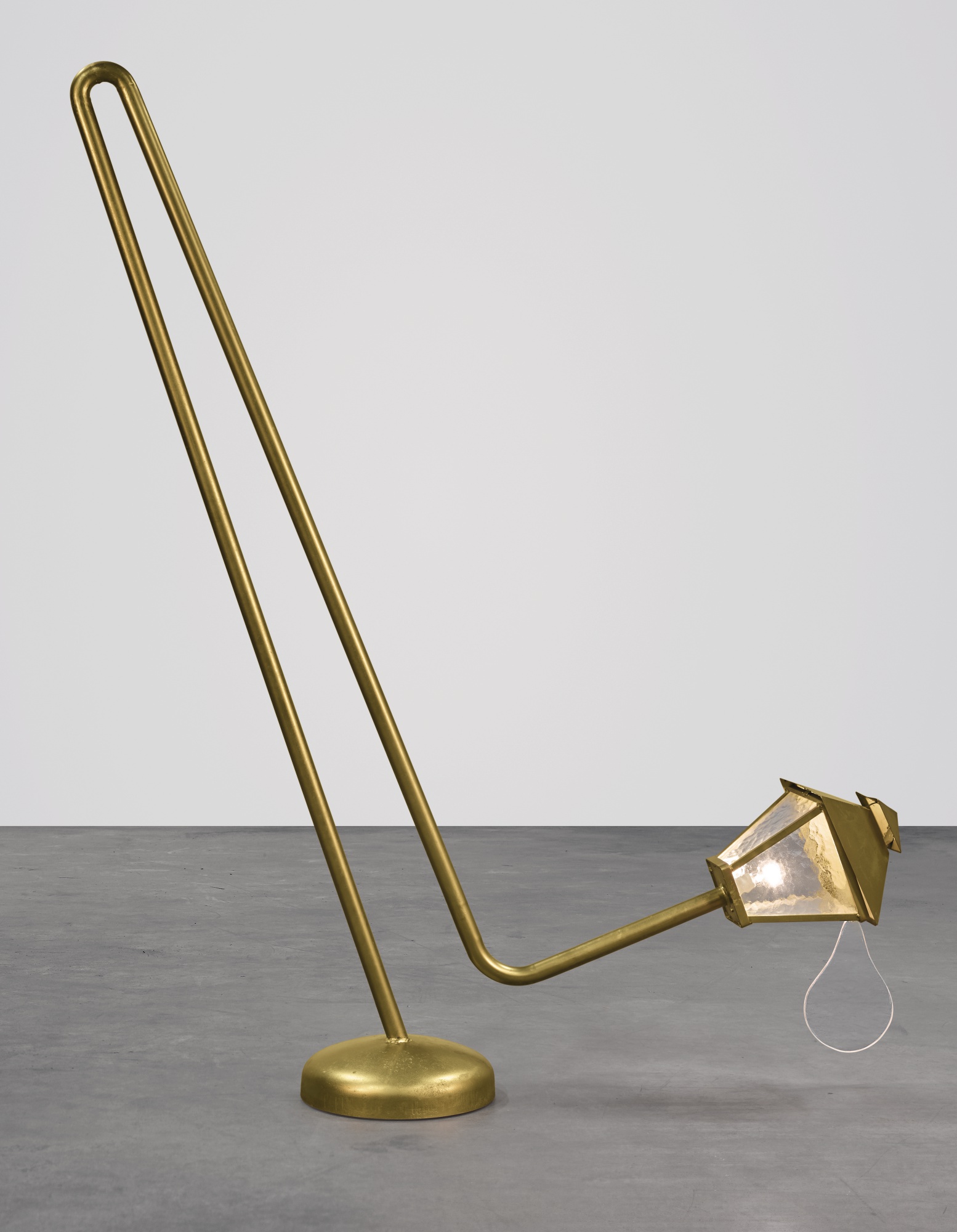 Martin Kippenberger, Ohne Titel, Laterne für documenta IX. Verkauft bei Sotheby's für 2,18 Millionen GBP | Foto: Sotheby's
