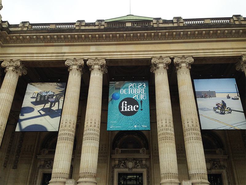 L'entrée magistrale du Grand Palais, FIAC 2016 Image: Barnebys