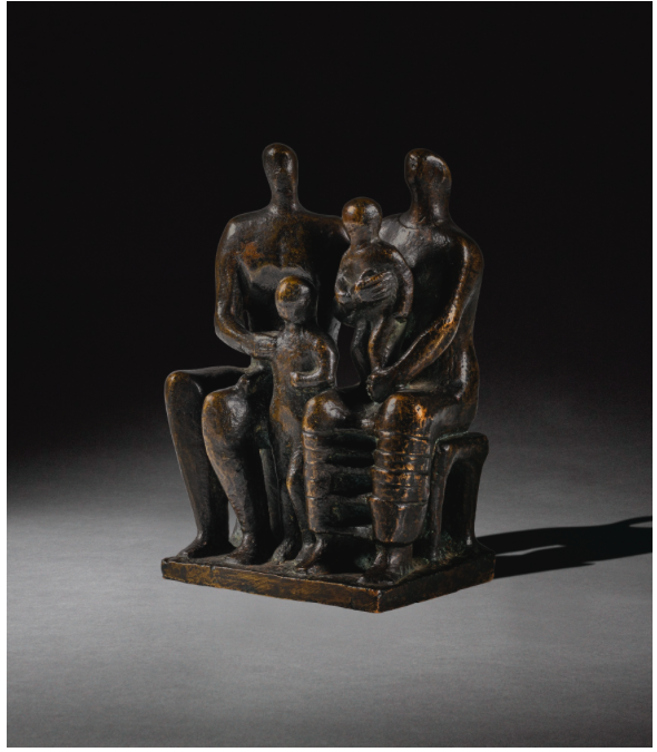 Henry Moore, O.M., C.H., Family Group, 1944Estimate: £250 000 -350 000Hammer price: £581 000