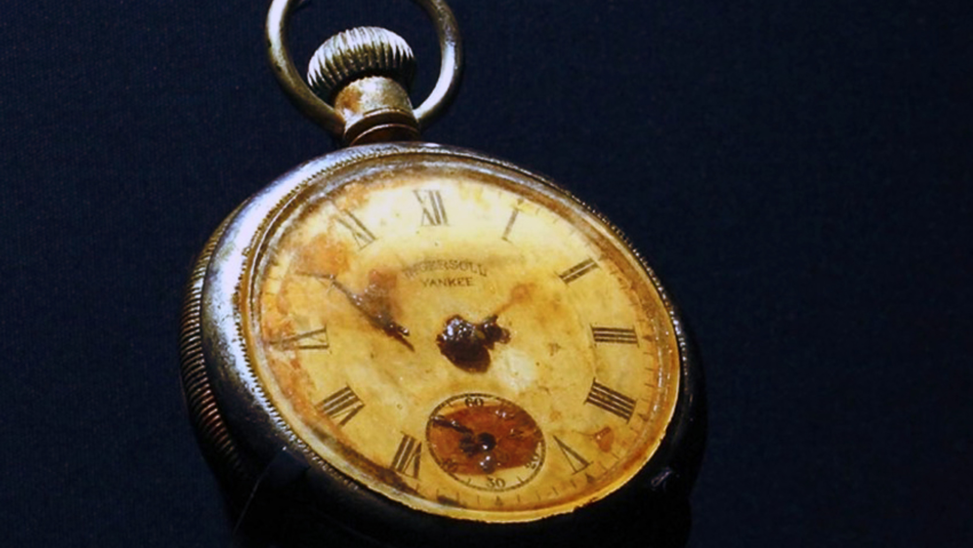 2008 war die Taschenuhr des Stewarts Edmund Stone das bis dahin teuerste Titanic-Objekt, das bis dahin versteigert worden war | Foto: Alex via Catawiki