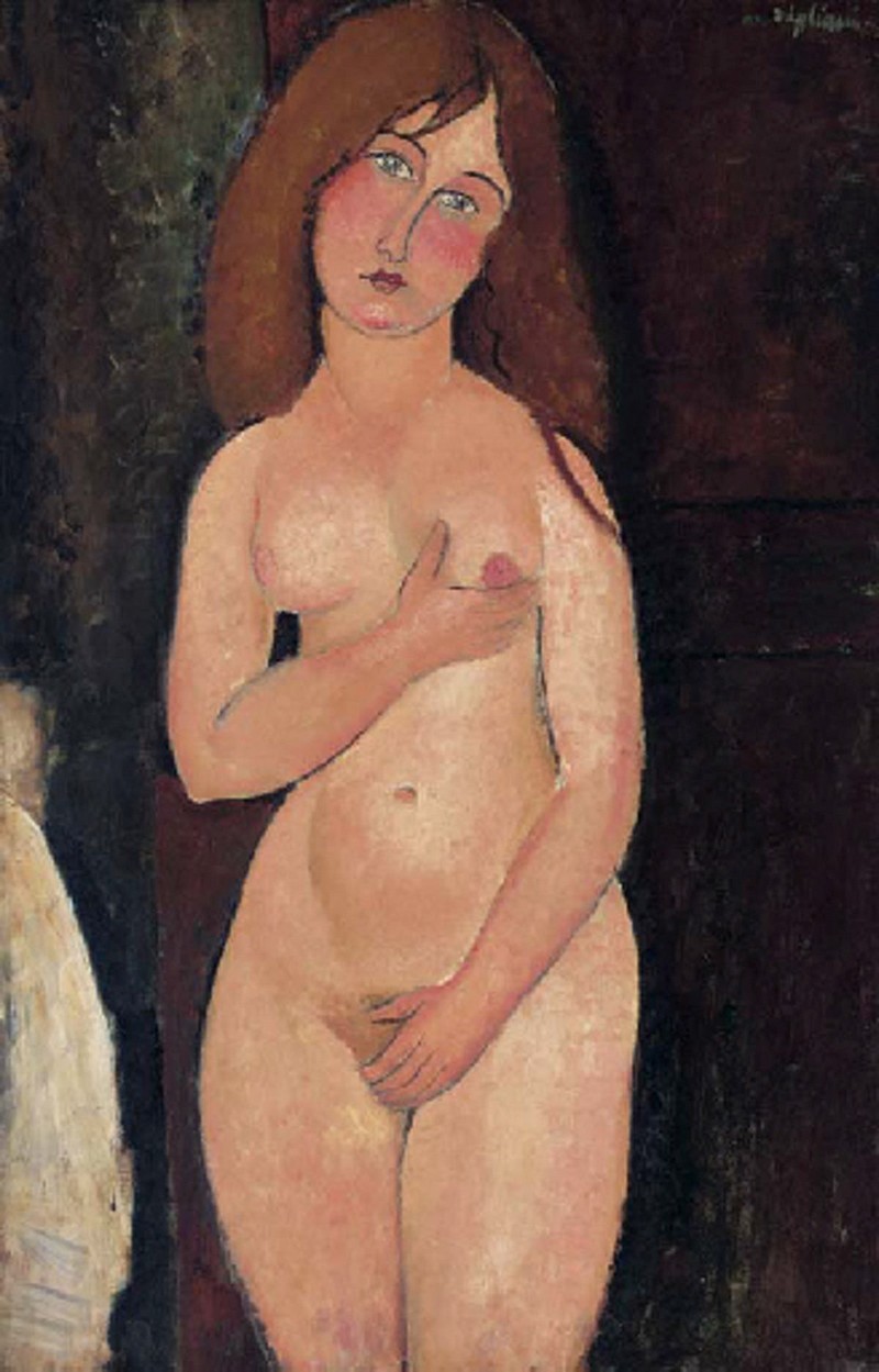 Amadeo Modigliani, ‘Vénus (Nu debout, nu médicis), 1917. Bild: Christies