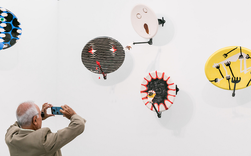 The Sunday Painter, Frieze London 2017 Foto di Mark Blower. Courtesy of Mark Blower/Frieze.