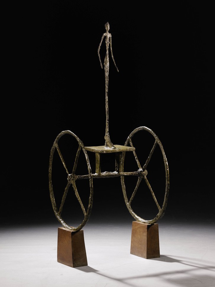 3. Chariot, Alberto Giacometti. Foto: Sotheby's.
