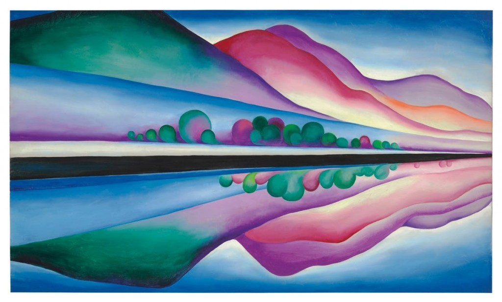 Lake-George-Reflection, 1921-1922. Immagine via Barnebys