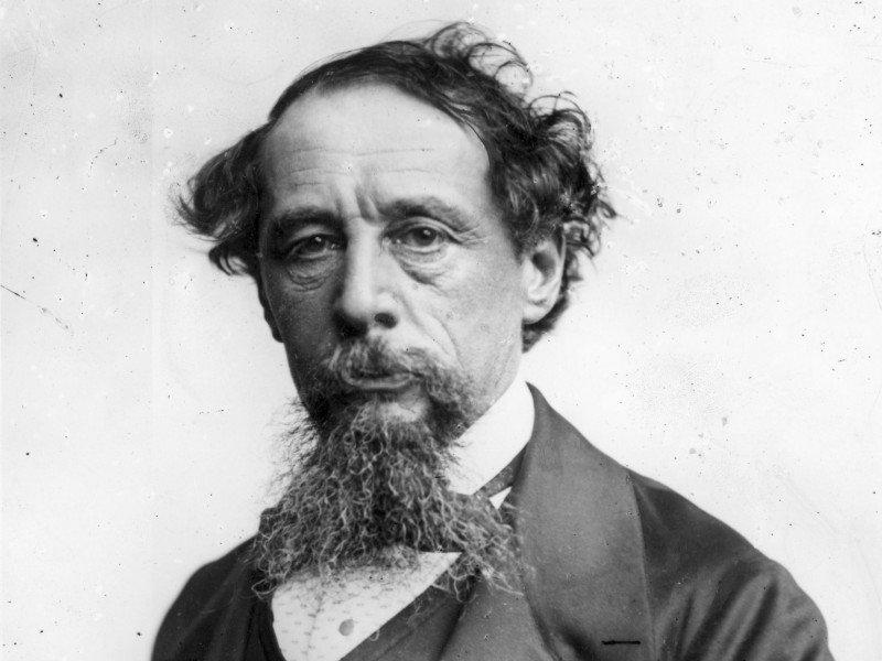 Charles Dickens. Foto via Wikipedia.