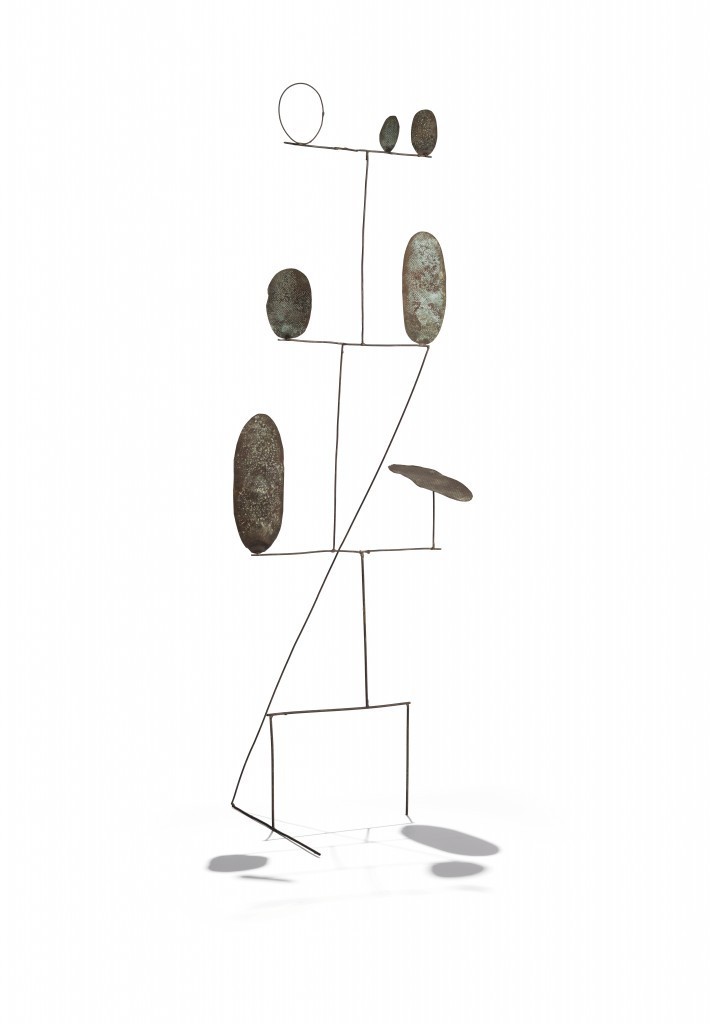 Fausto Melotti (1901-1986) - Poesia, Messing, 120 x 44 x 30 cm, 1962 Estimation: 180.000-240.000 EUR