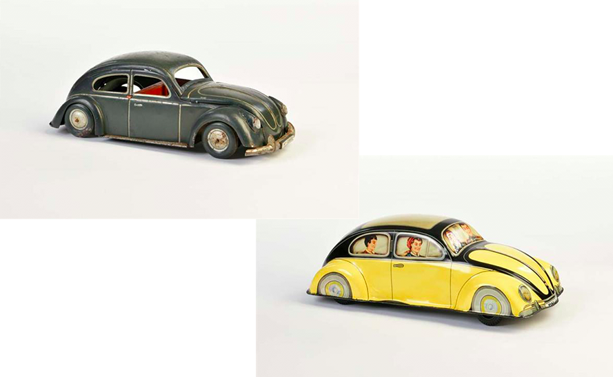 Links: Günthermann, VW Käfer Rechts: Niedermeier, VW Brezelkäfer | Fotos: Anticomondo