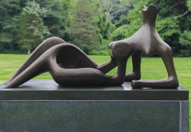 Henry Moore, O.M., C.H. Reclining Figure: Festival Prix réalisé: 32 509 716 dollars