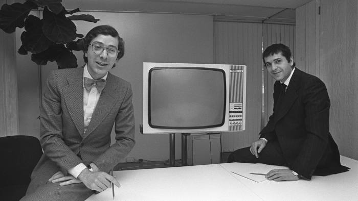 Maurice and Charles, right, Saatchi in 1976: M&C Saatchi was started by the brothers following their departure from Saatchi & Saatchi after a clash with investors