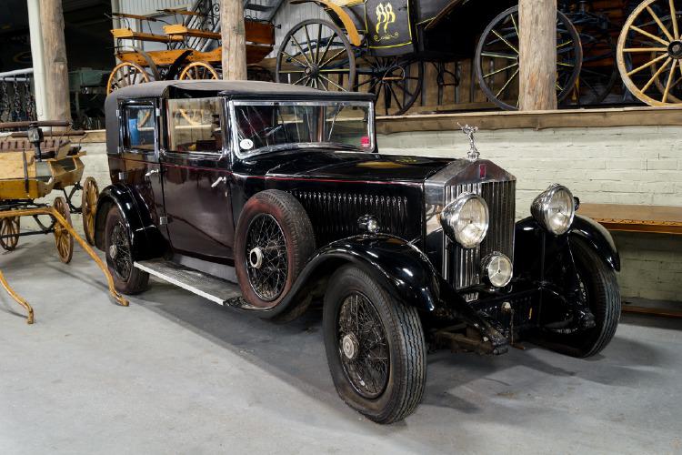 Rolls-Royce, "Ghosthawk 25/30," år 1931. Foto: Helsingborgs Auktionsverk.