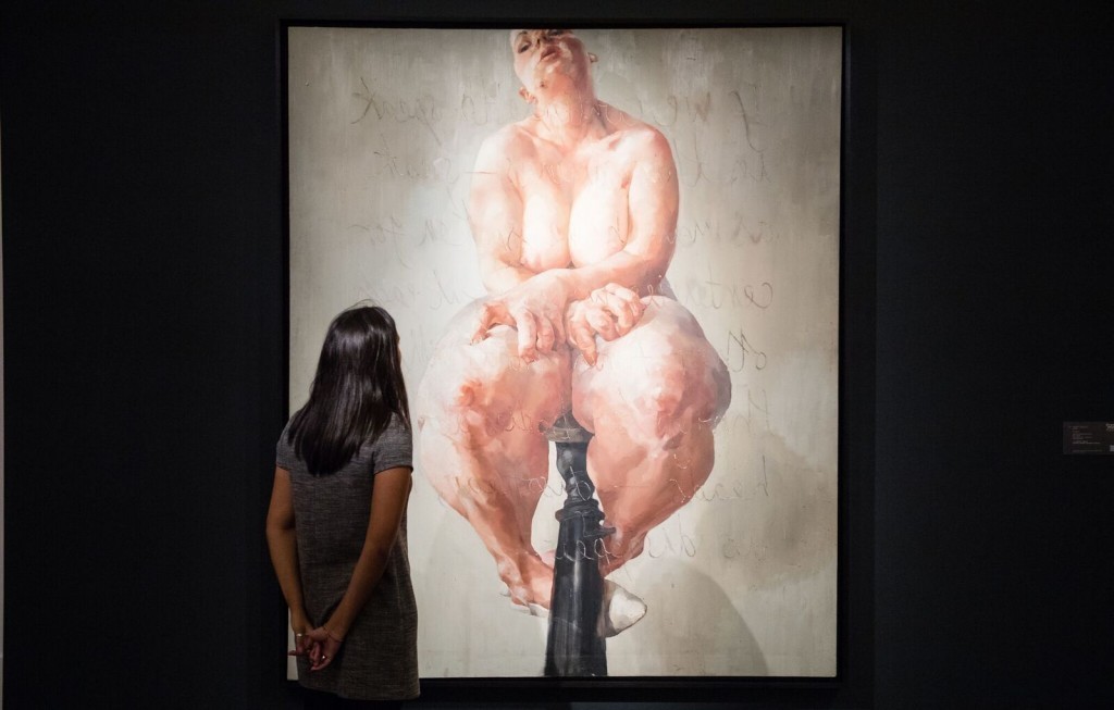 Jenny Saville, Propped, image ©Sotheby's