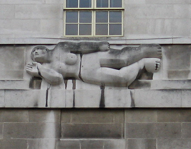 Henry Moore, West wind, image via Wikimedia Commons