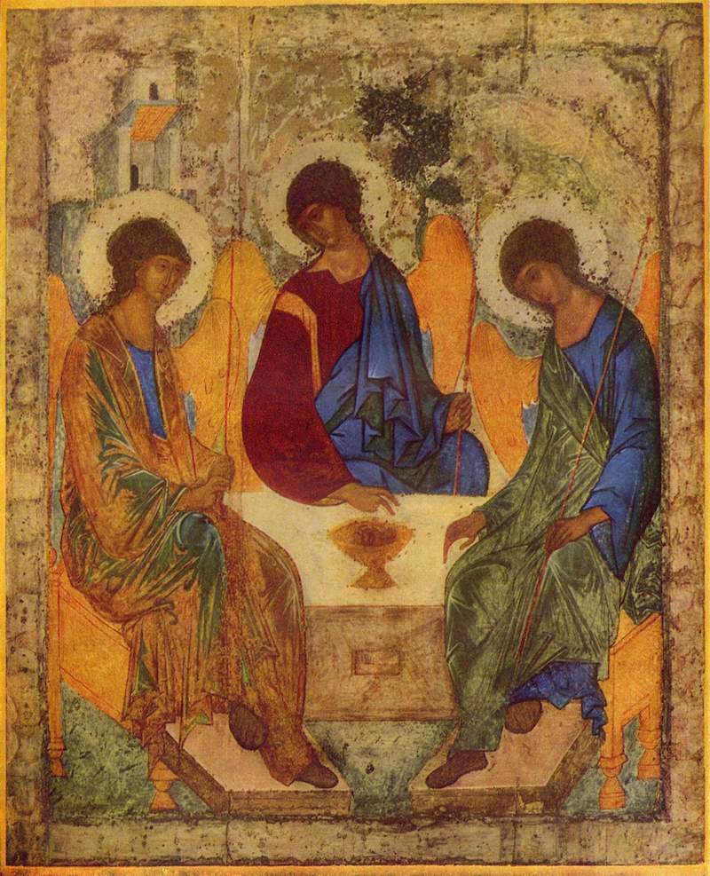 L'Icona della Trinità. Immagine: Wikimedia Commons