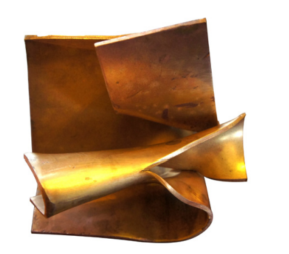 Galerie Chevalier Pierre Tual, Trésor de Locquirec I, 2014, H. 13 cm x 14 cm x 10 cm, Laiton, Pièce unique