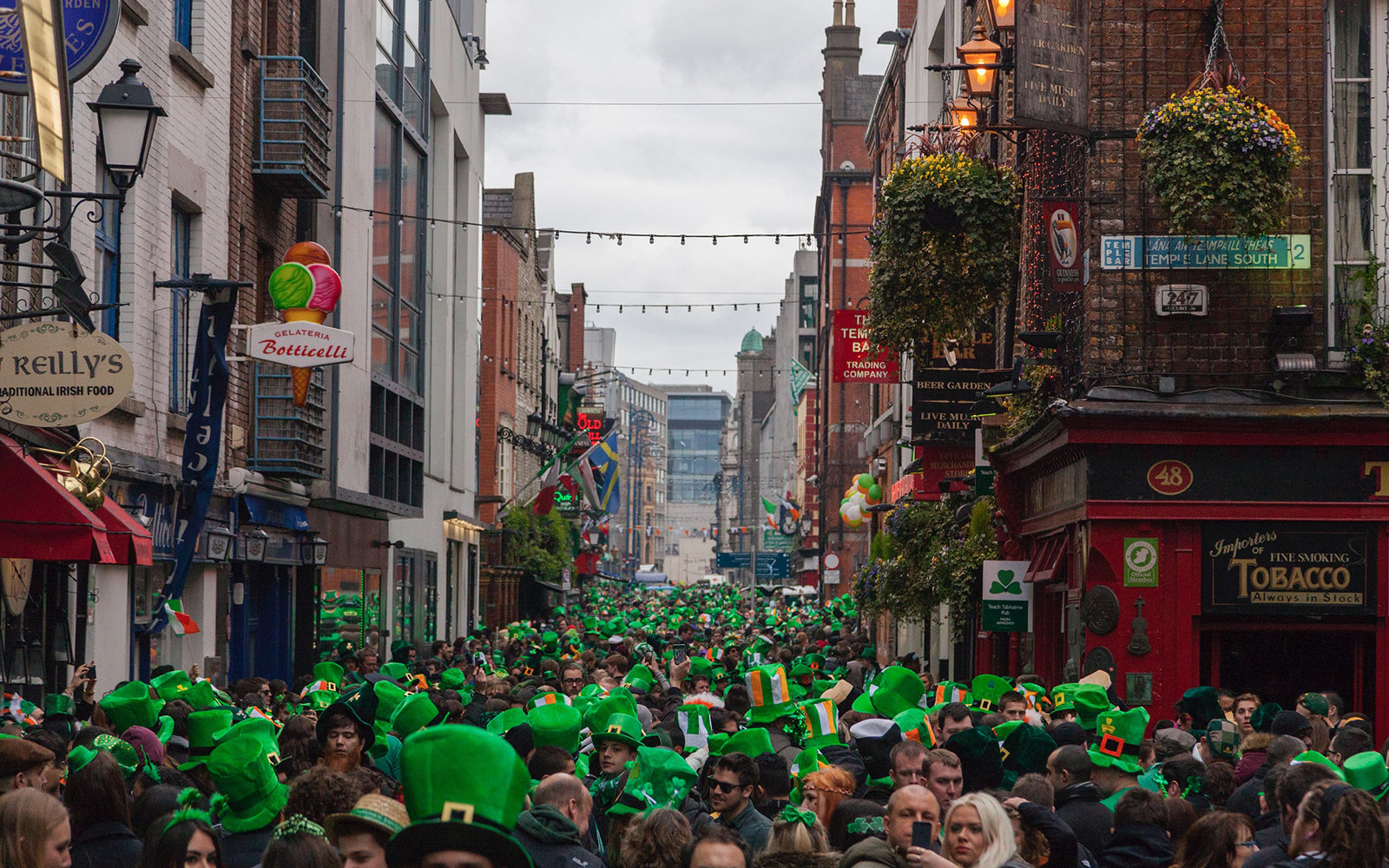 St. Patrick's Day in Dublin. Image: Getty Images