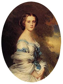 La comtesse Edmond de Pourtalès, par Franz Xaver Winterhalter (1857)