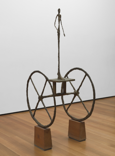 Femme au chariot, Alberto Giacometti. 1950, image ©MoMa