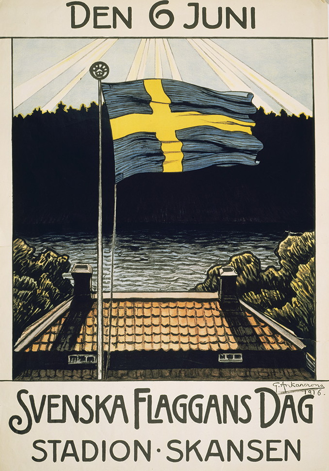 Svenska flaggans dag. Bild: Wikipedia.