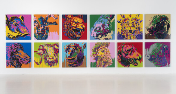 Zodiac, Ai Weiwei, 2018. Image: Jeffrey Deitch