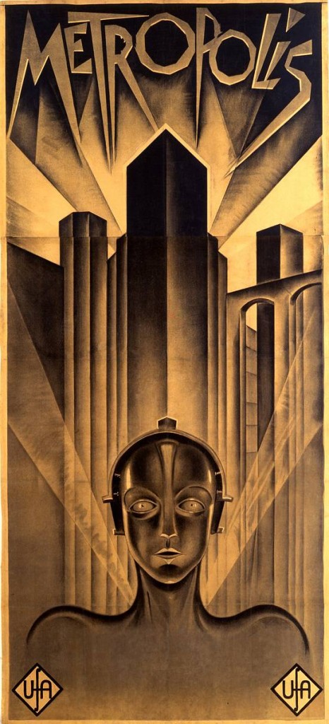 "Metropolis" (1927, UFA), Plakat für den internationalen Markt