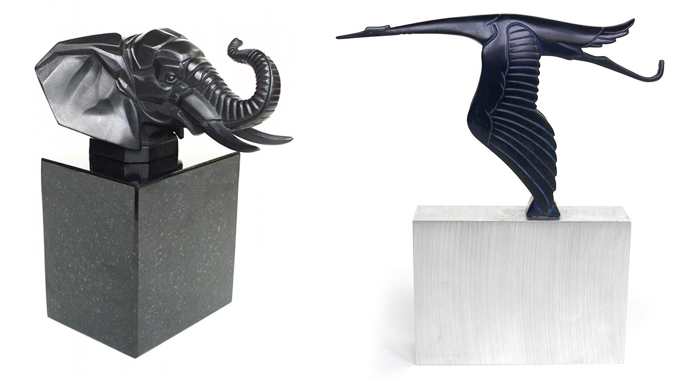 Sculptures par Julie Bazin, image via ClassicDriver