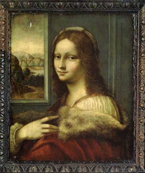 "Giovane Donna con pelliccia". Immagine via Historia.cat.