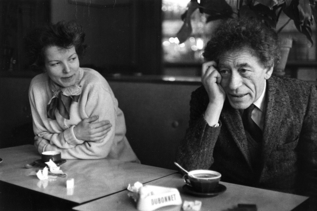 Annette Arm Giacometti et Alberto Giacometti, image ©Foundation Giacometti