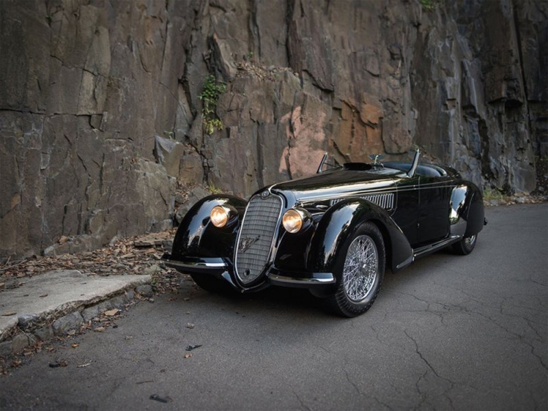 Alfa Romeo 8C 2900B Lungo Spider, 1939. Immagine per gentile concessione di RM Sotheby's