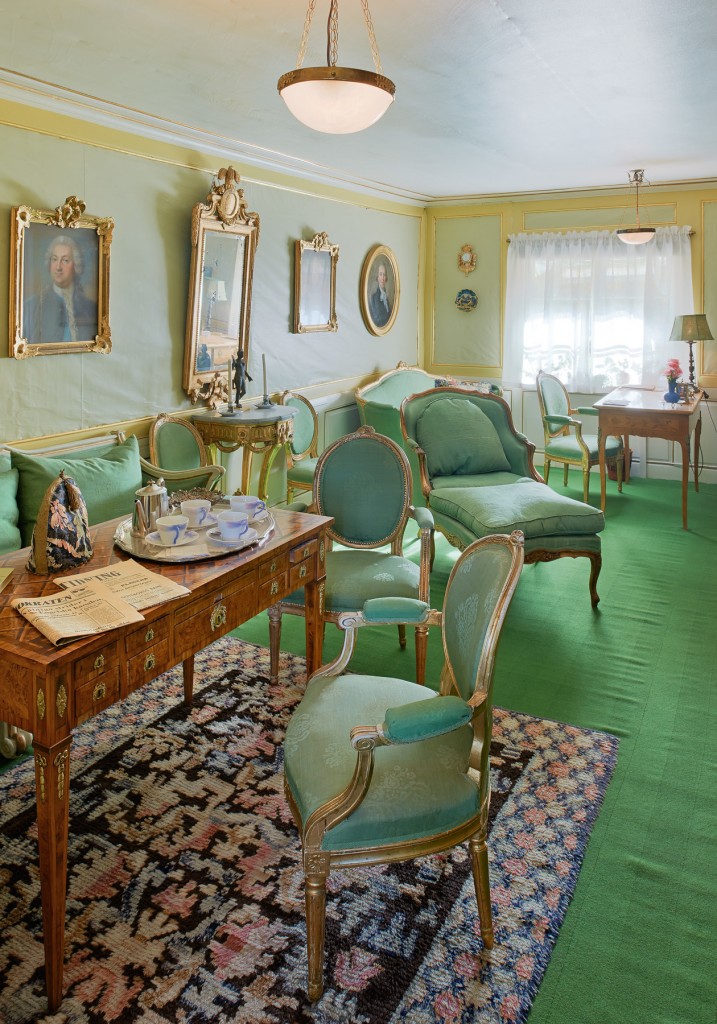 Das grüne Zimmer in Zorngården | Foto: Åke E:son Lindman