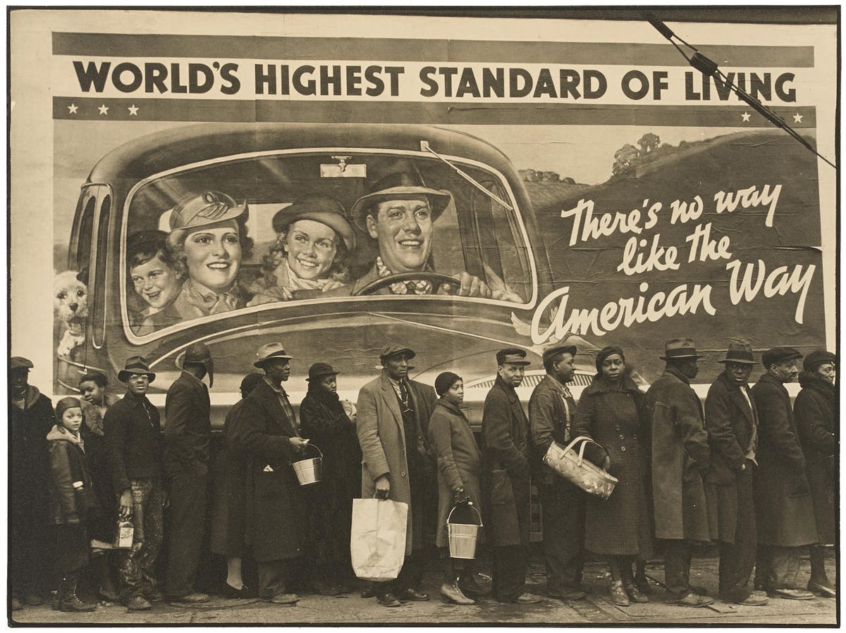 Margaret Bourke-White, ”At the Time of the Louisville Flood, Kentucky, 1937”. Foto: Bonhams.