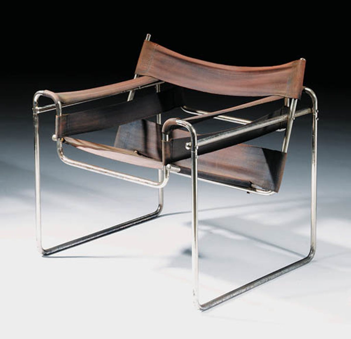 The Wassily Chair, Marcel Breuer, 1925. Bild Christie's